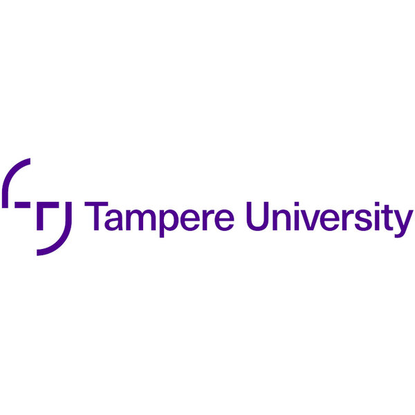 Logo der Tampere Universität in lila
