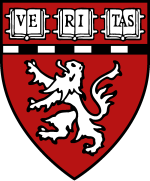 Wappen der Harvard Universität mit Löwenmotiv